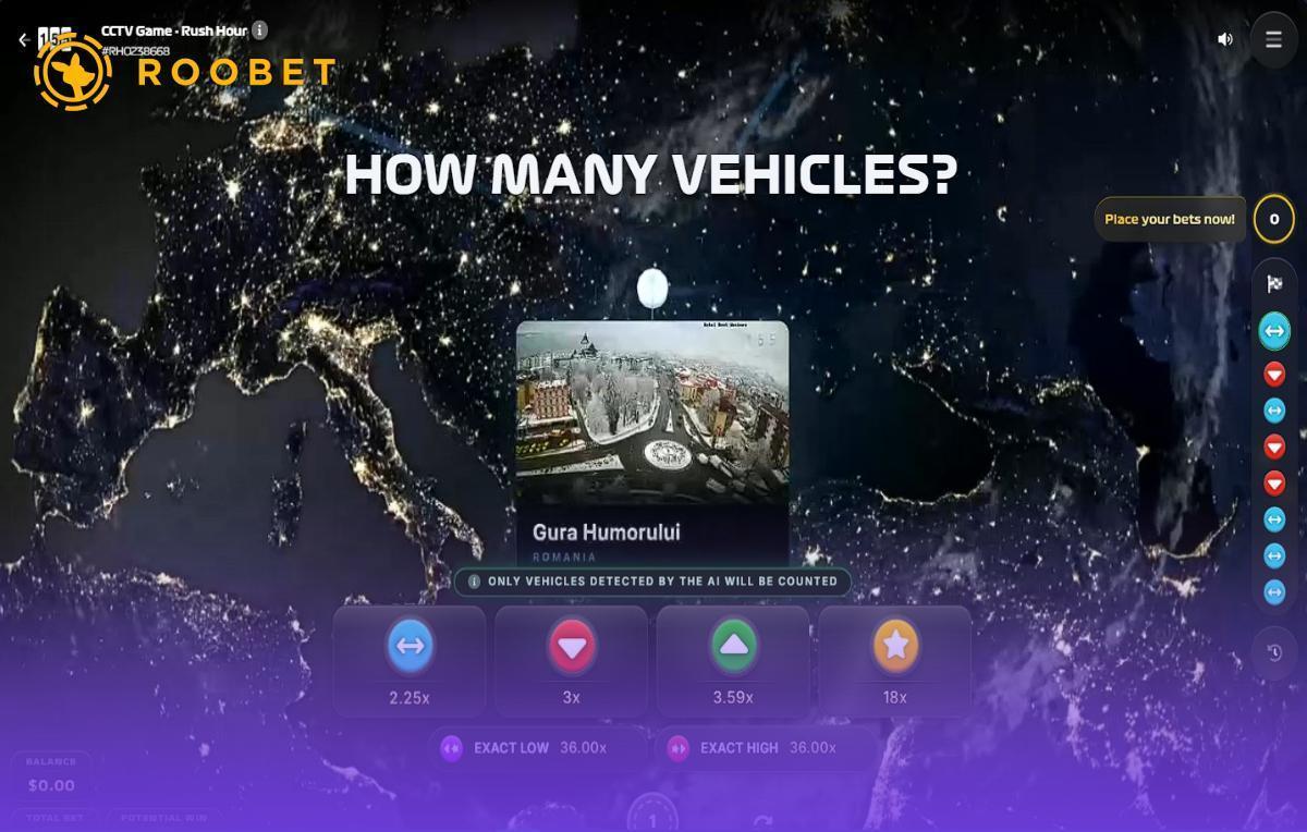 An image of the Rush Hour CCTV game