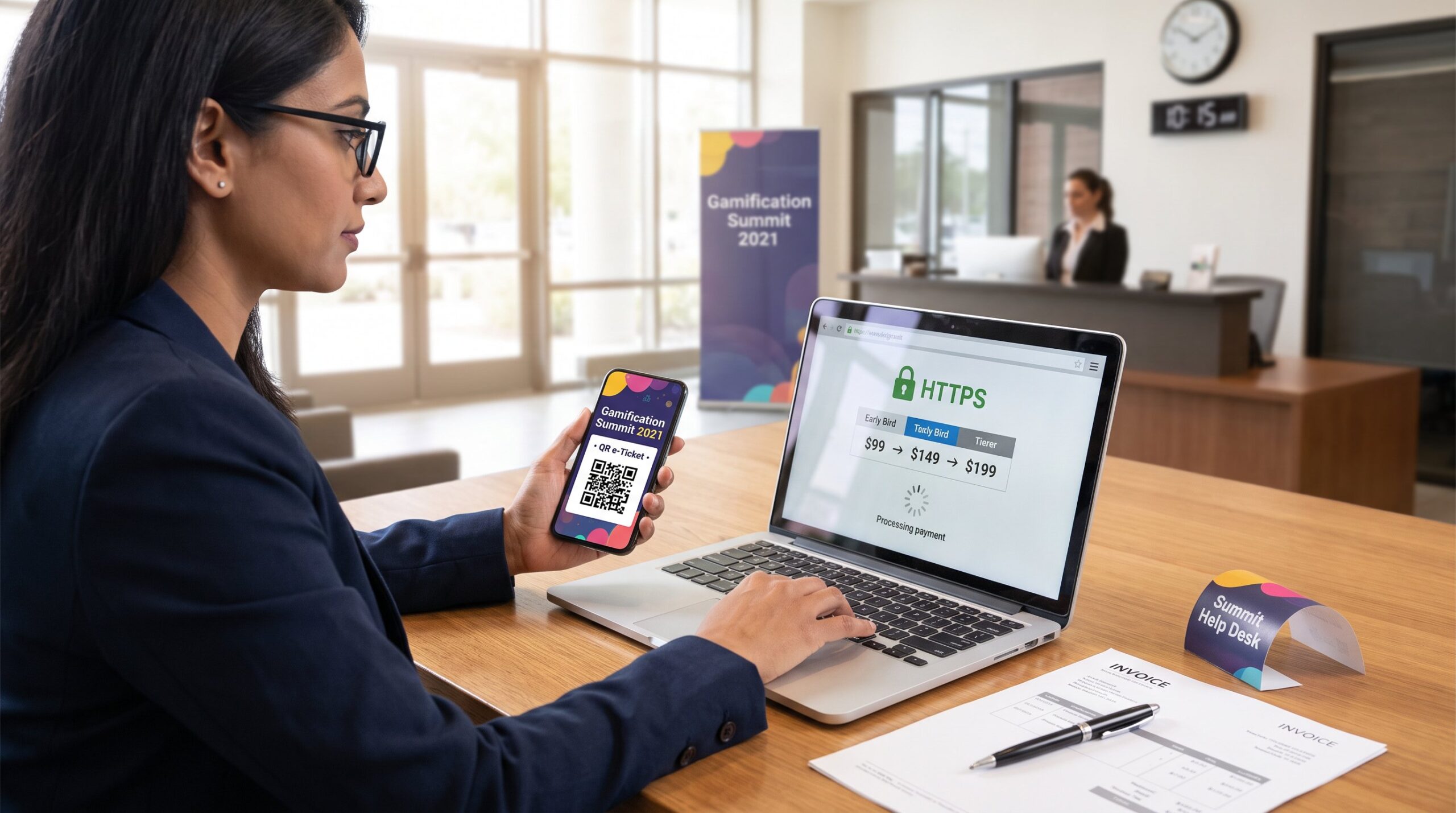 How Gamification Summit 2021 Ticket Payments Worked