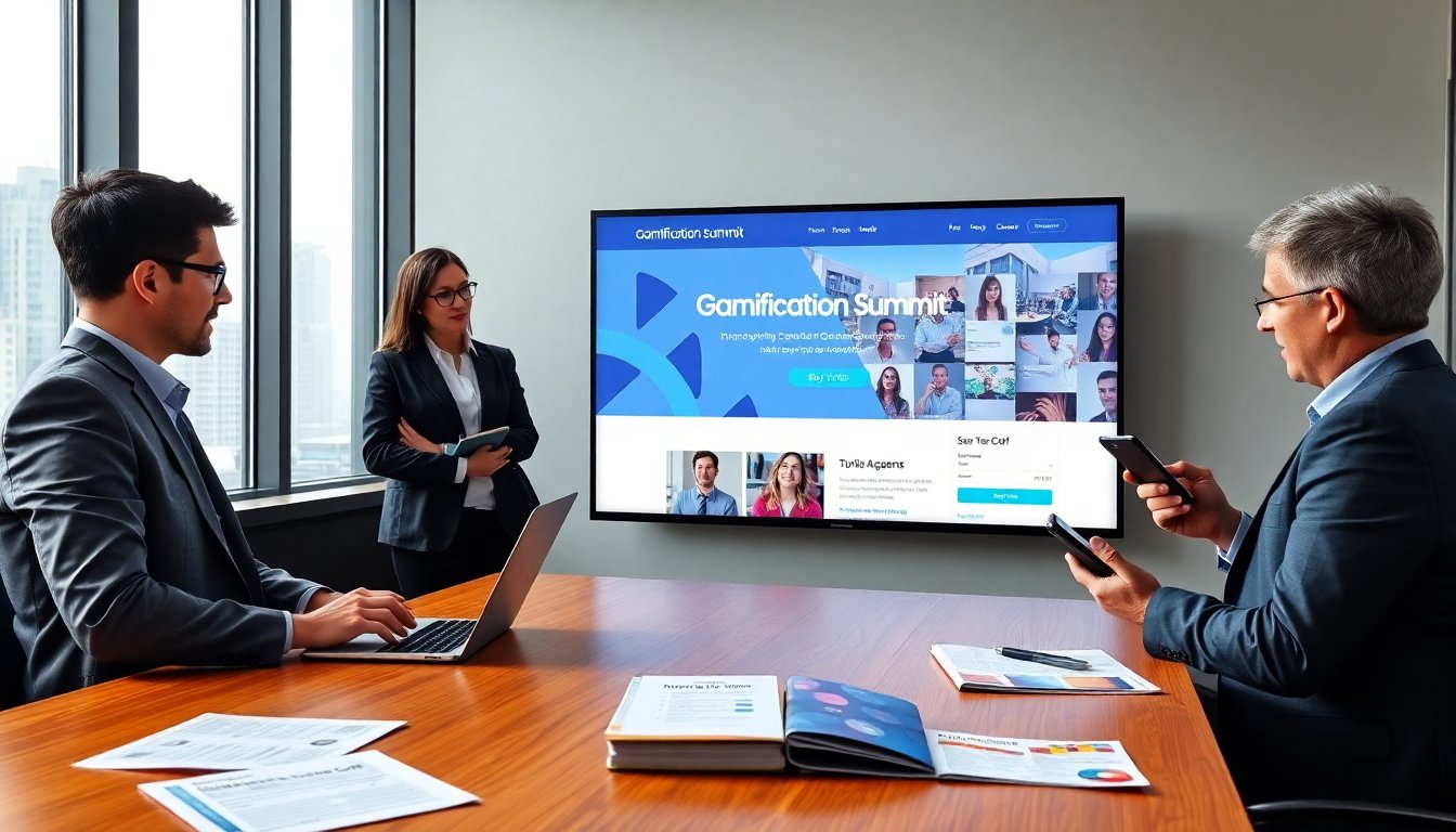 website for ticket sales gamificationsummit
